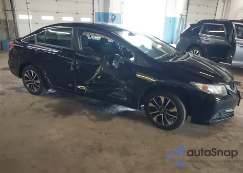 2015 Honda Civic Ex из США, поврежденный, VIN 19XFB2F80FE249394